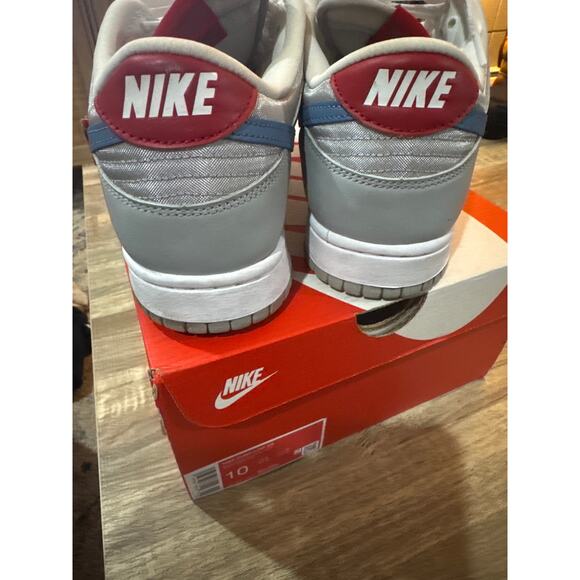 Nike Dunk Low QS Metalic Silver / Agean Storm size 10 2024 main image 4